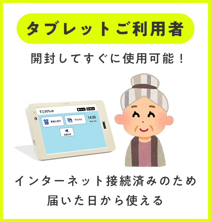 インターネット接続済み