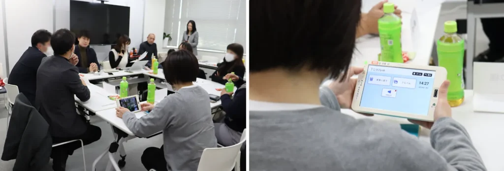日本介護福祉士会の会員による座談会の様子